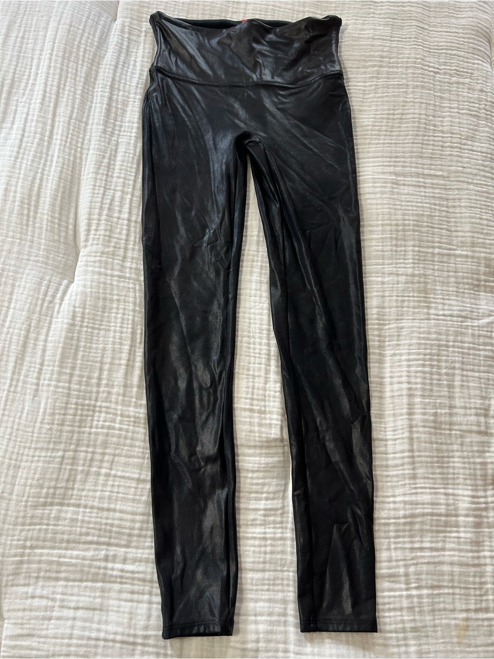 Spanx faux leather leggings!